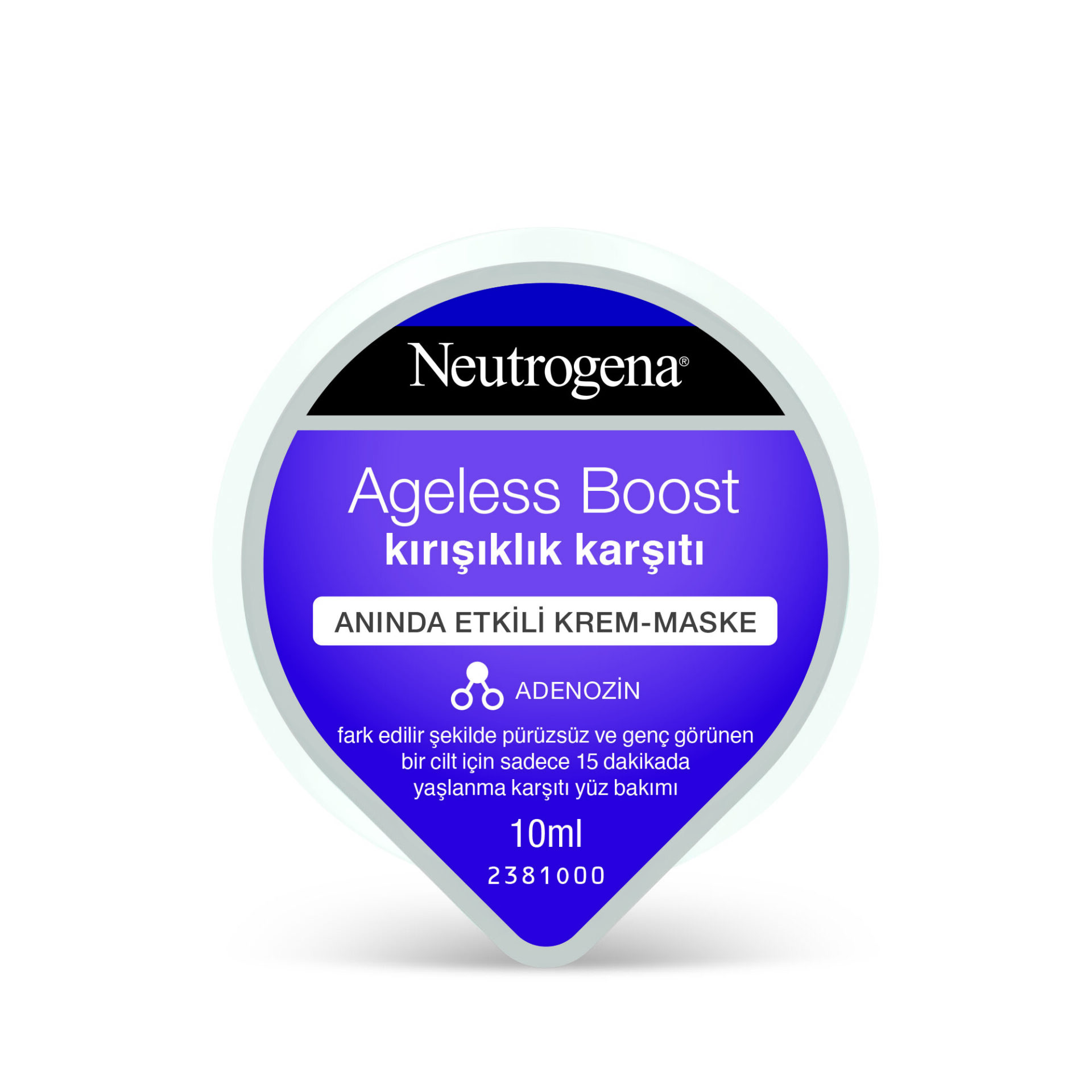 Neutrogena Ageless Boost kırışıklık karşıtı anında etkili krem-maske 10ml
