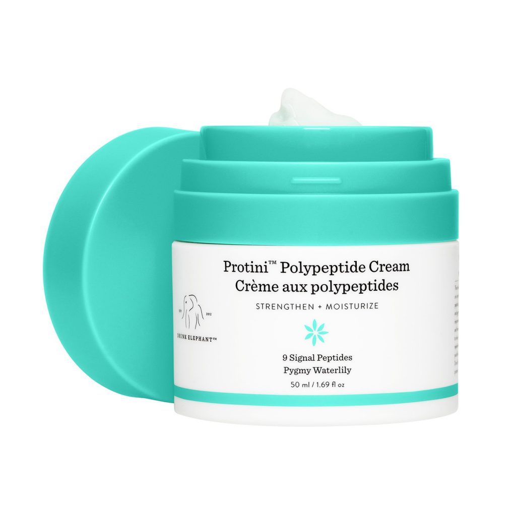 Drunk Elephant Protini Polypeptide Cream beyaz turkuaz nemlendirici cilt kremi