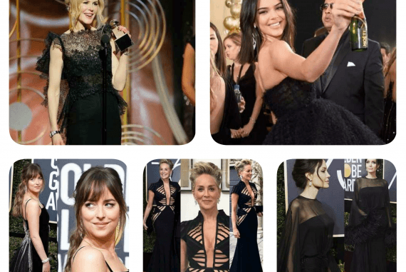 GOLDEN GLOBE’UN SAÇ VE MAKYAJLARI