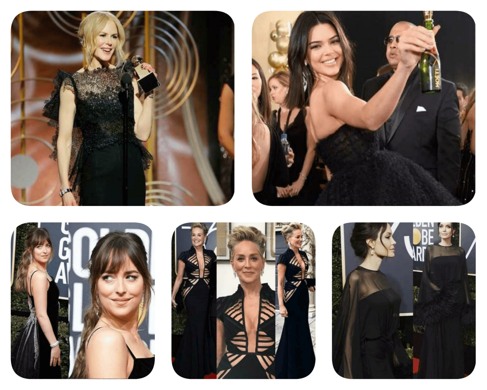 GOLDEN GLOBE’UN SAÇ VE MAKYAJLARI
