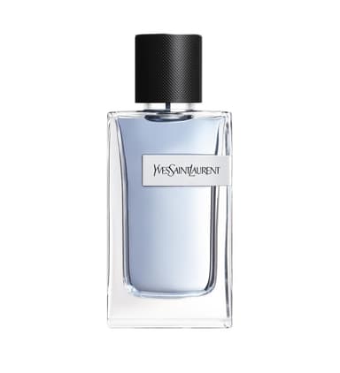 Yves Saint Laurent erkek parfüm mavi sıvılı şık cam şişe siyah kapak