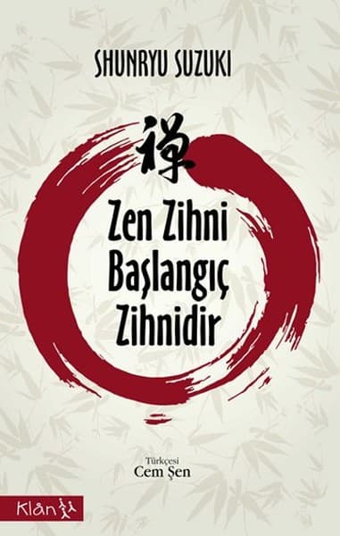 Shunryu Suzuki'nin Zen Zihni Başlangıç Zihnidir kitabının kapağı