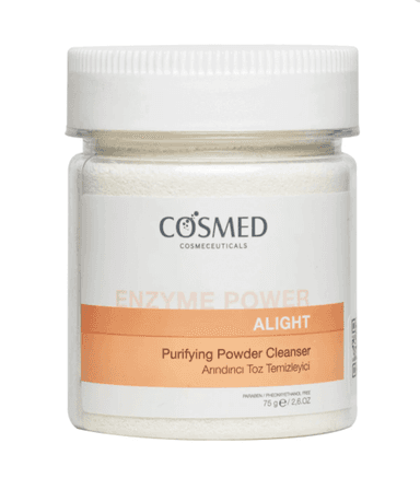 COSMED Enzyme Power Alight arındırıcı toz temizleyici kozmetik ürünü