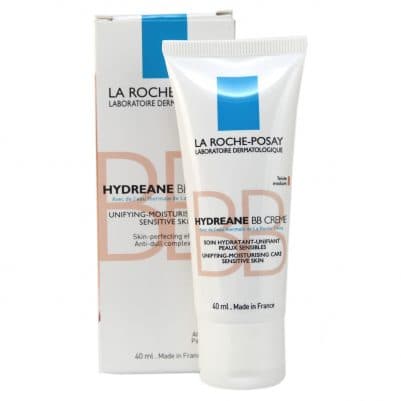 La Roche-Posay Hydreane BB Krem tüpü ve ambalajı, hassas ciltler için
