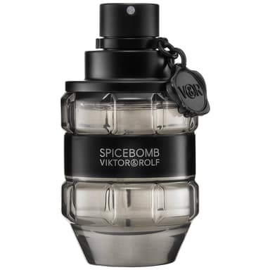 Viktor&Rolf Spicebomb parfüm şişesi, el bombası şeklinde, siyah gri
