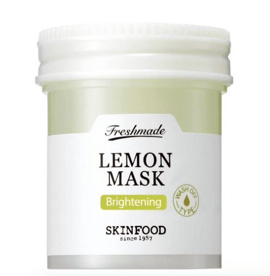 SKINFOOD Freshmade limon maskesi aydınlatıcı yıkamalı tip cilt bakımı ürünü