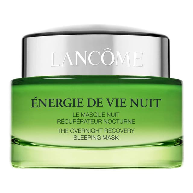 Lancôme Énergie de Vie Nuit yeşil gece maskesi cilt bakım ürünü