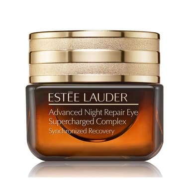 Estée Lauder Advanced Night Repair göz kremi, kahverengi ve altın ambalajlı