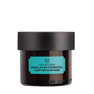 The Body Shop Himalayan Charcoal Arındırıcı Işıltı Maskesi kavanozu