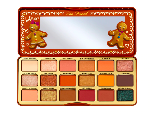 Too Faced zencefilli kurabiye temalı açık far paleti aynalı
