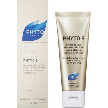 Phyto Paris 9 bitkili ultra kuru saçlar için besleyici gündüz kremi
