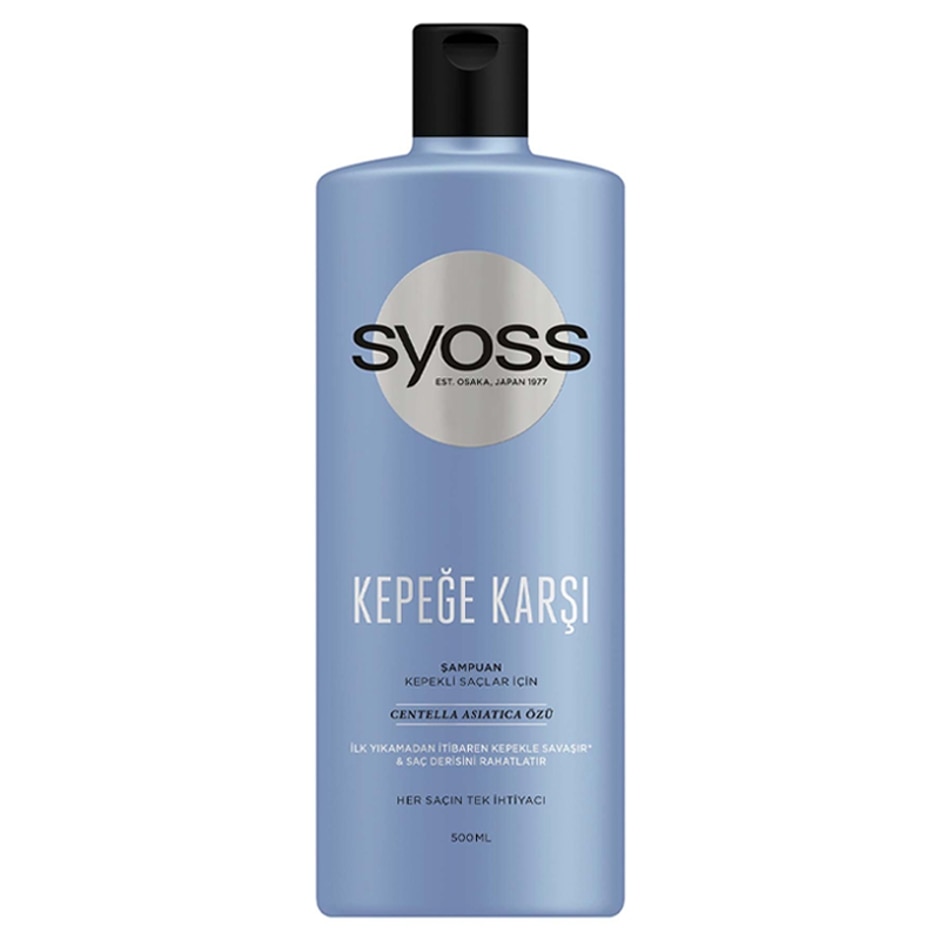 Syoss Kepeğe Karşı şampuan, Centella Asiatica özlü, kepekli saçlar için