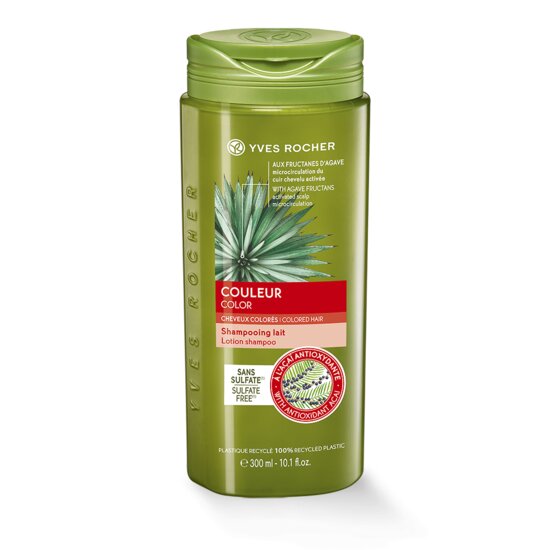 Yves Rocher renkli saçlar için agav ve açai özlü şampuan