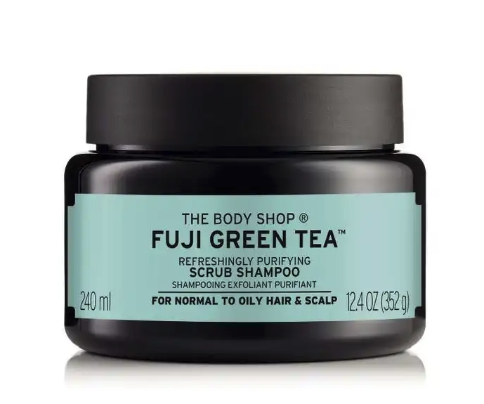 The Body Shop Fuji Green Tea arındırıcı saç derisi peeling şampuanı