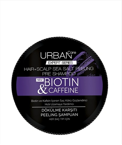 Urban Care Biotin Kafein içerikli dökülme karşıtı peeling şampuanı