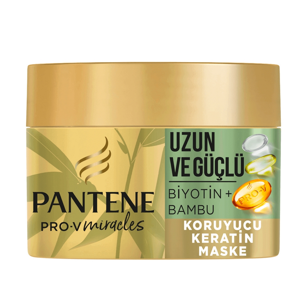 Pantene Pro-V Miracles Biotin Bambu Uzun Güçlü Koruyucu Keratin Maskesi