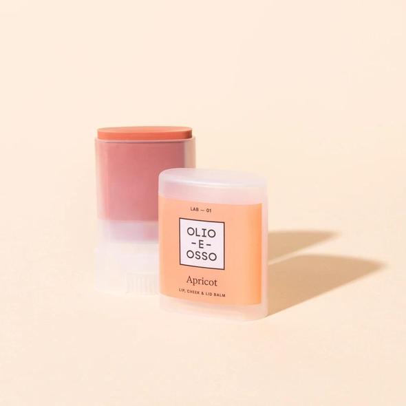Olio e Osso marka kayısı ve pembe tonlarında iki adet balm çubuğu