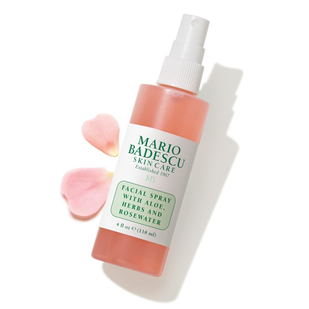 Mario Badescu gül yapraklı aloe, bitki ve gül suyu yüz spreyi