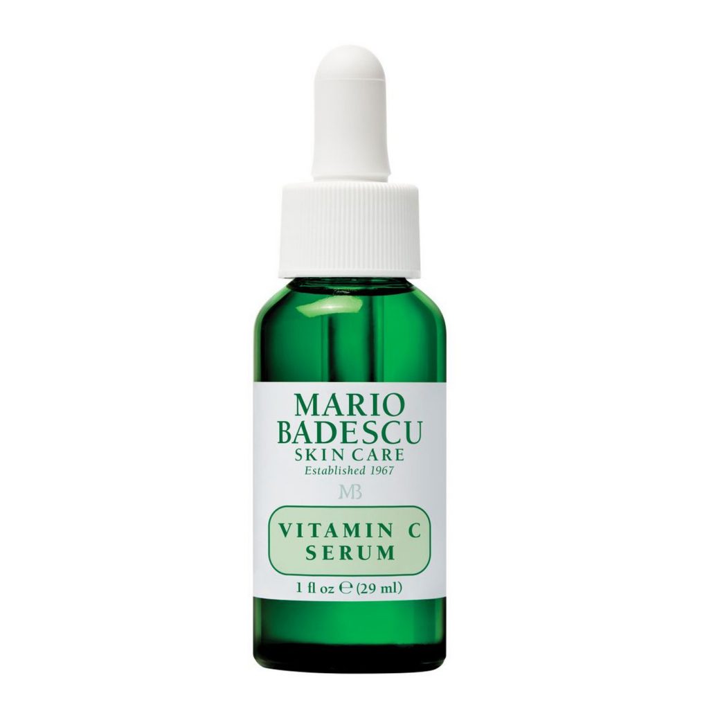 Mario Badescu yeşil şişede C vitamini serumu damlalığı