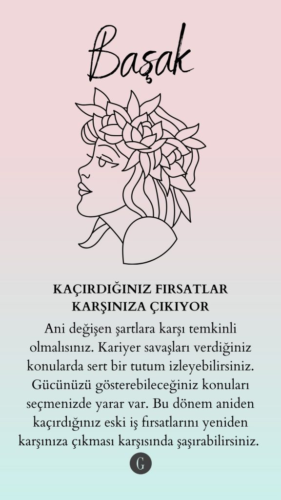 Başak burcu sembolü ve kaçırılan iş fırsatları ile ilgili mesaj