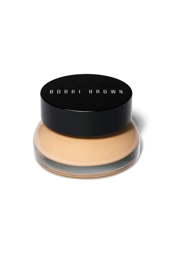 Bobbi Brown makyaj fondöten kavanozu açık ten rengi siyah kapaklı
