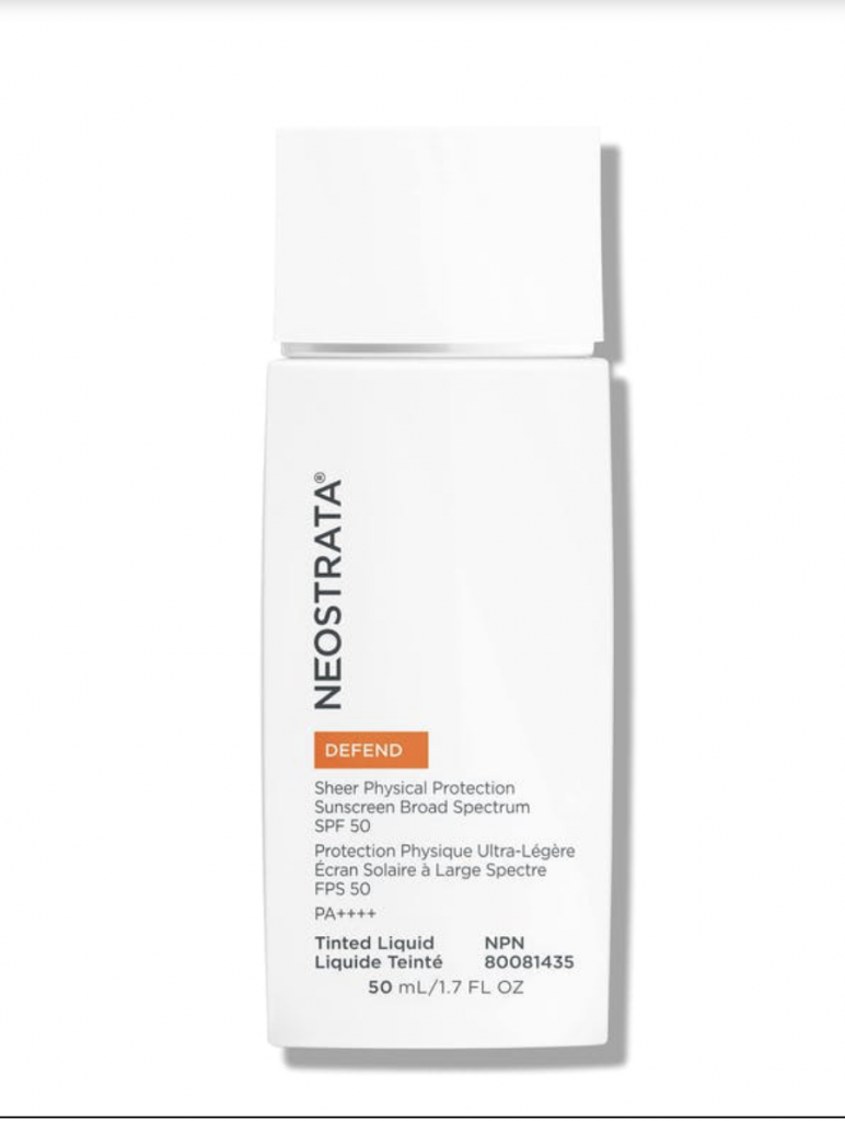 Neostrata DEFEND SPF 50 renkli fiziksel likit güneş kremi