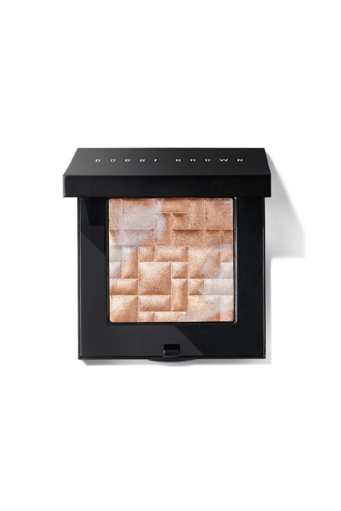 Bobbi Brown siyah kutulu geometrik desenli ışıltılı aydınlatıcı