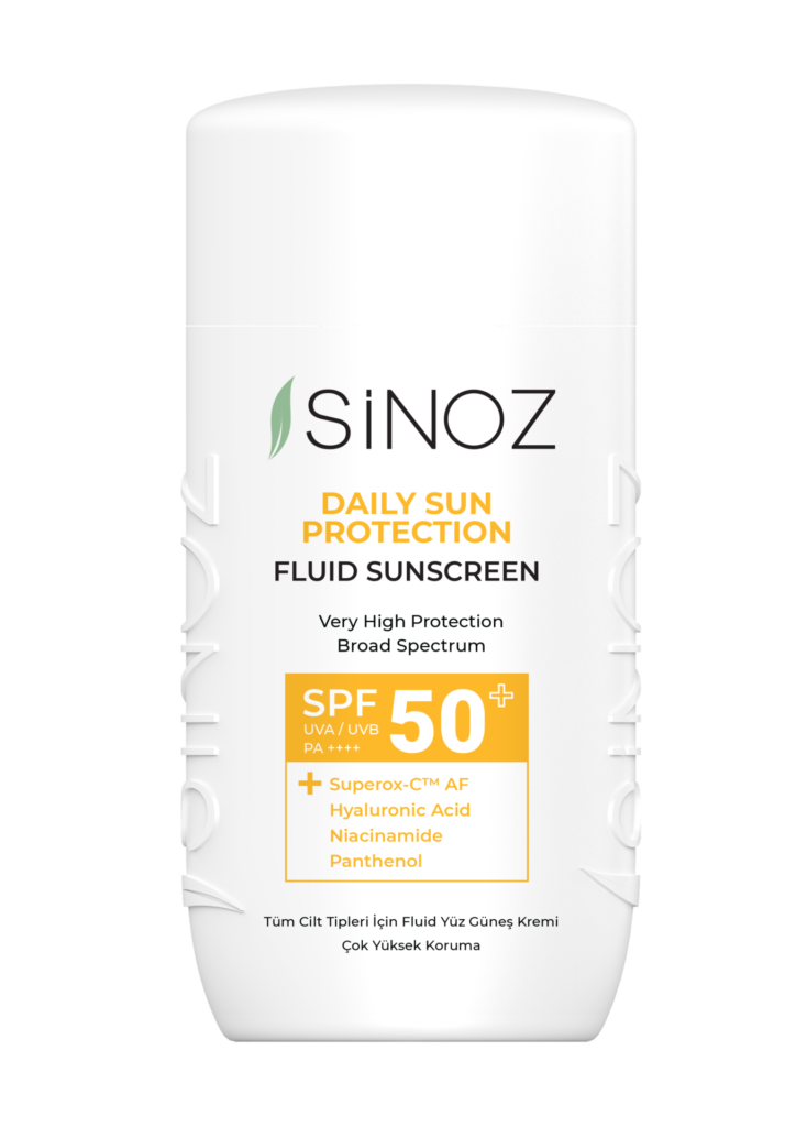 Sinoz Daily Sun Protection Fluid Güneş Kremi SPF 50+