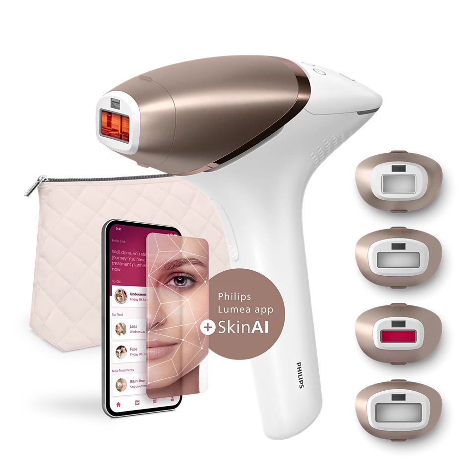 Philips Lumea IPL cihazı uygulaması ve çeşitli vücut başlıkları