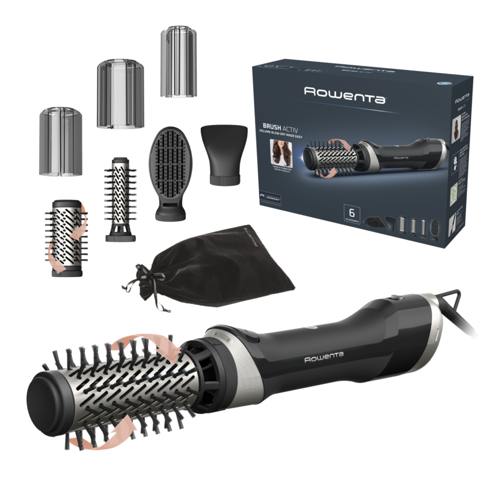 Rowenta Brush Activ saç şekillendirici fön makinesi seti kutuyla