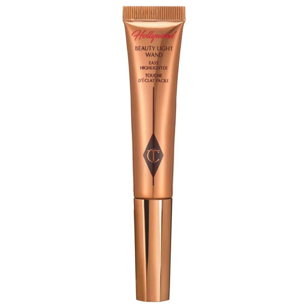 Rose gold Charlotte Tilbury Hollywood Beauty Light Wand aydınlatıcı tüpü