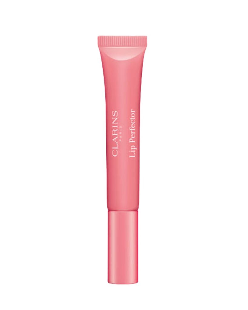 Clarins Lip Perfector pembe renkli dudak parlatıcısı tüpü