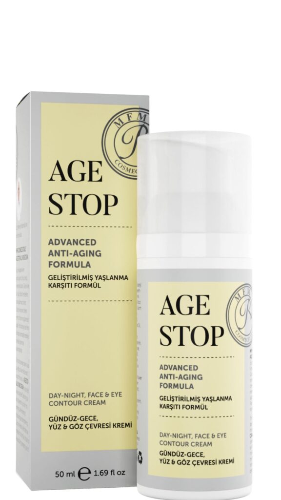 AGE STOP gündüz-gece yüz ve göz çevresi yaşlanma karşıtı krem